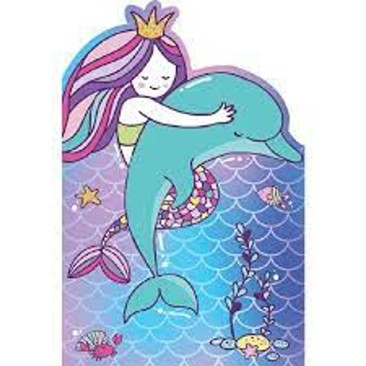 MERMAID DOLPHIN MINI NOTEBOOK