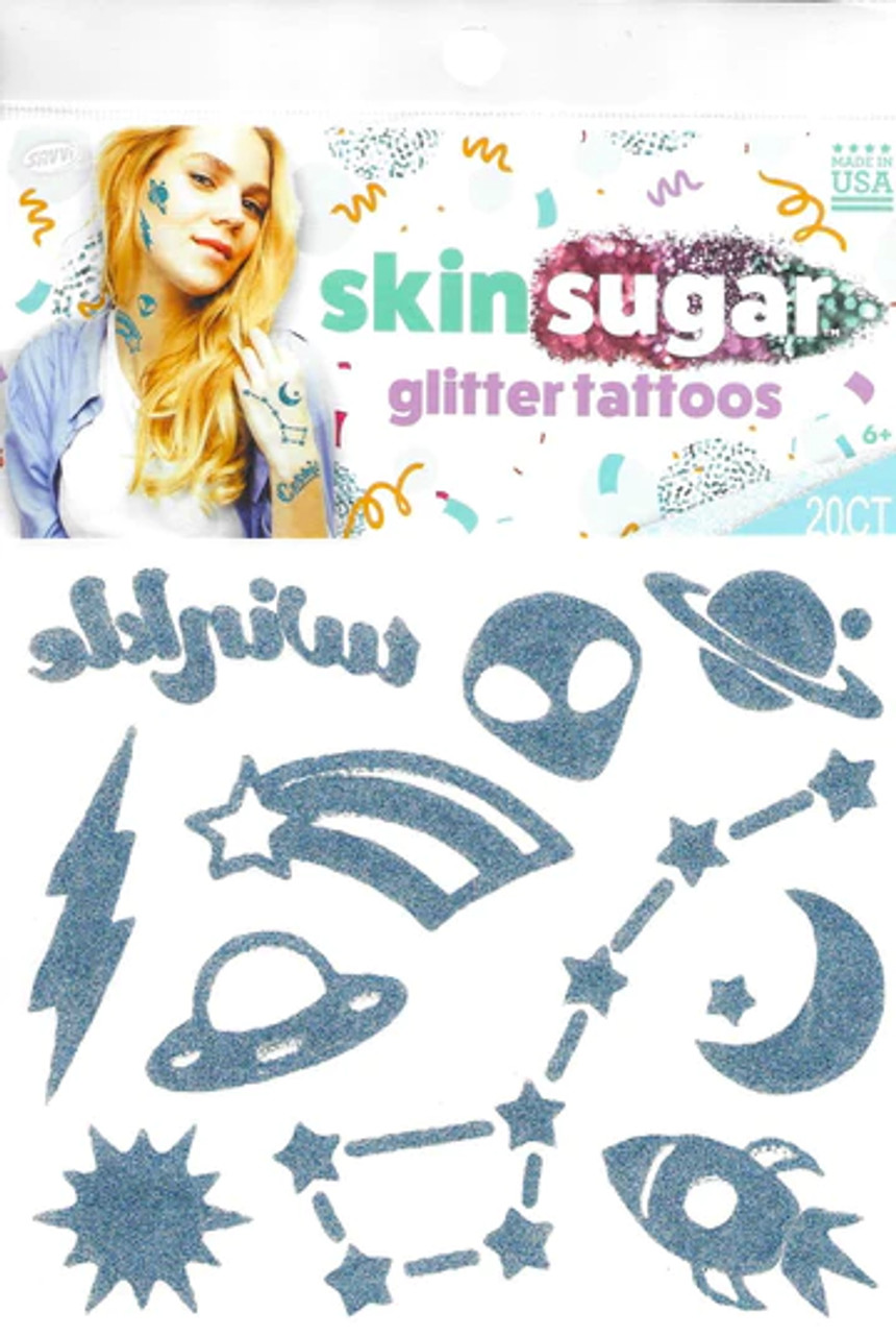 SKIN SUGAR GLITTER TATTOO W1