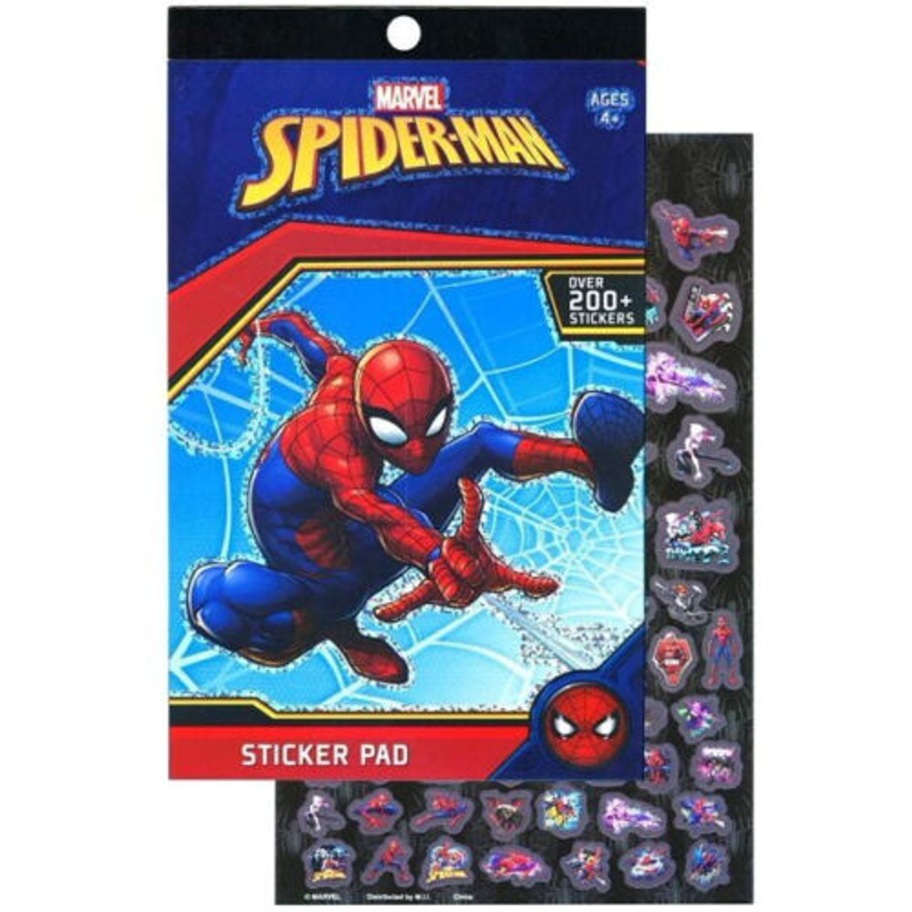 SPIDERMAN 4 SHEET STICKER