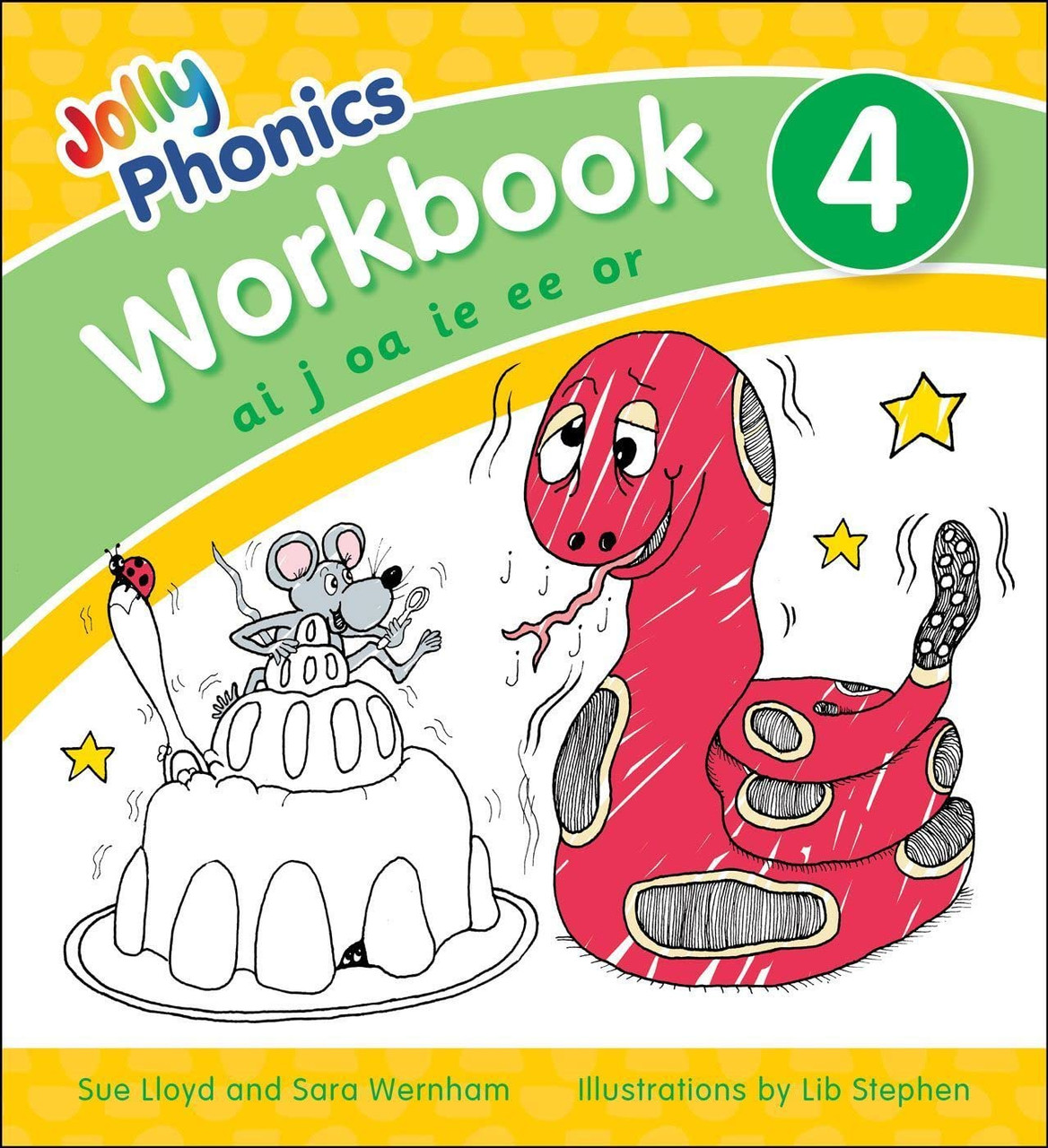 JOLLY PHONICS WORKBOOK 4 NEW PB