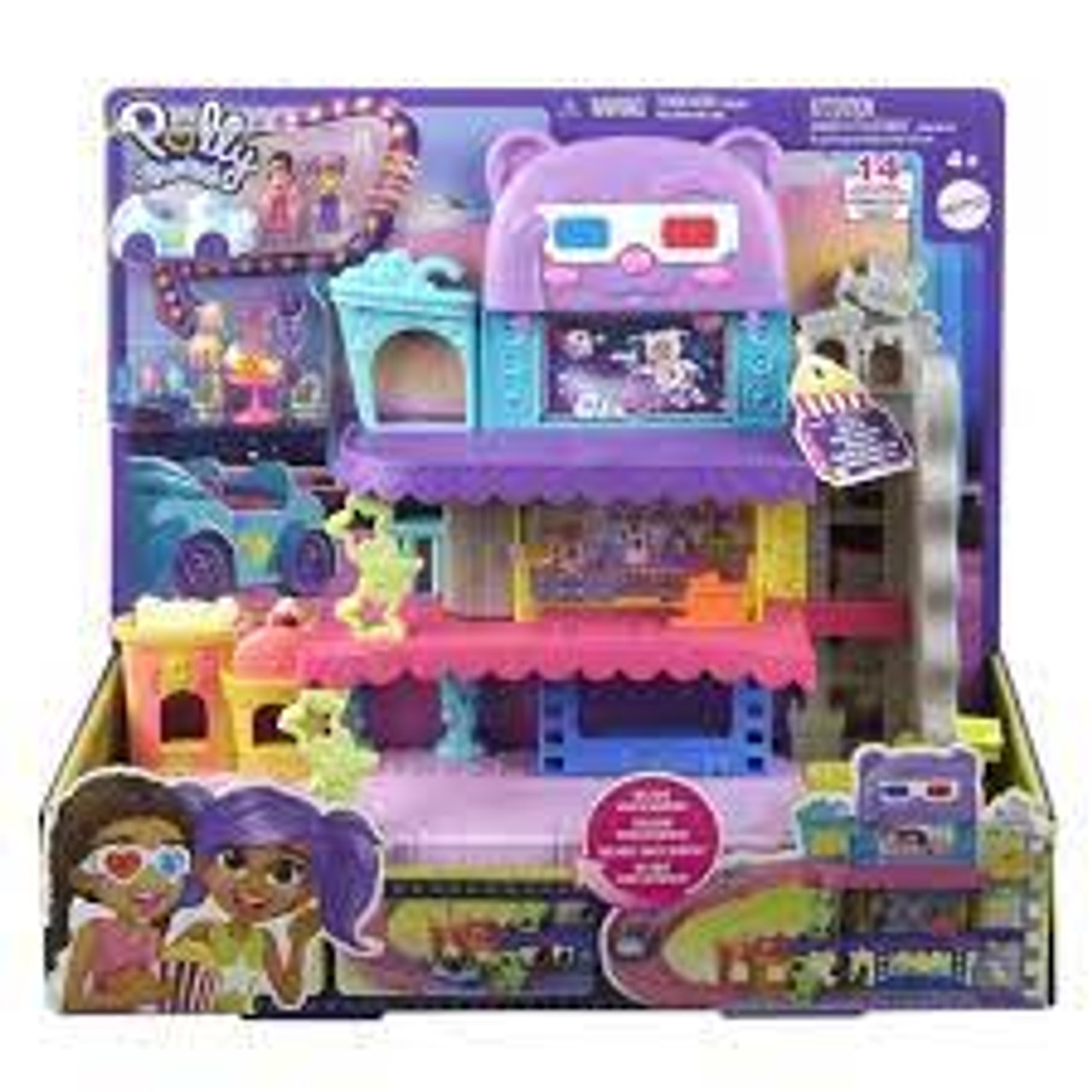 POLLY POCKET DRIVE IN MOVIE THEATRE