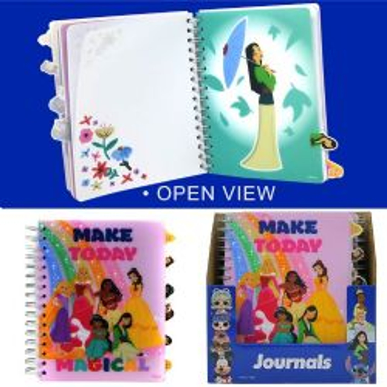 PRINCESS TABBED JOURNAL 144PAGES