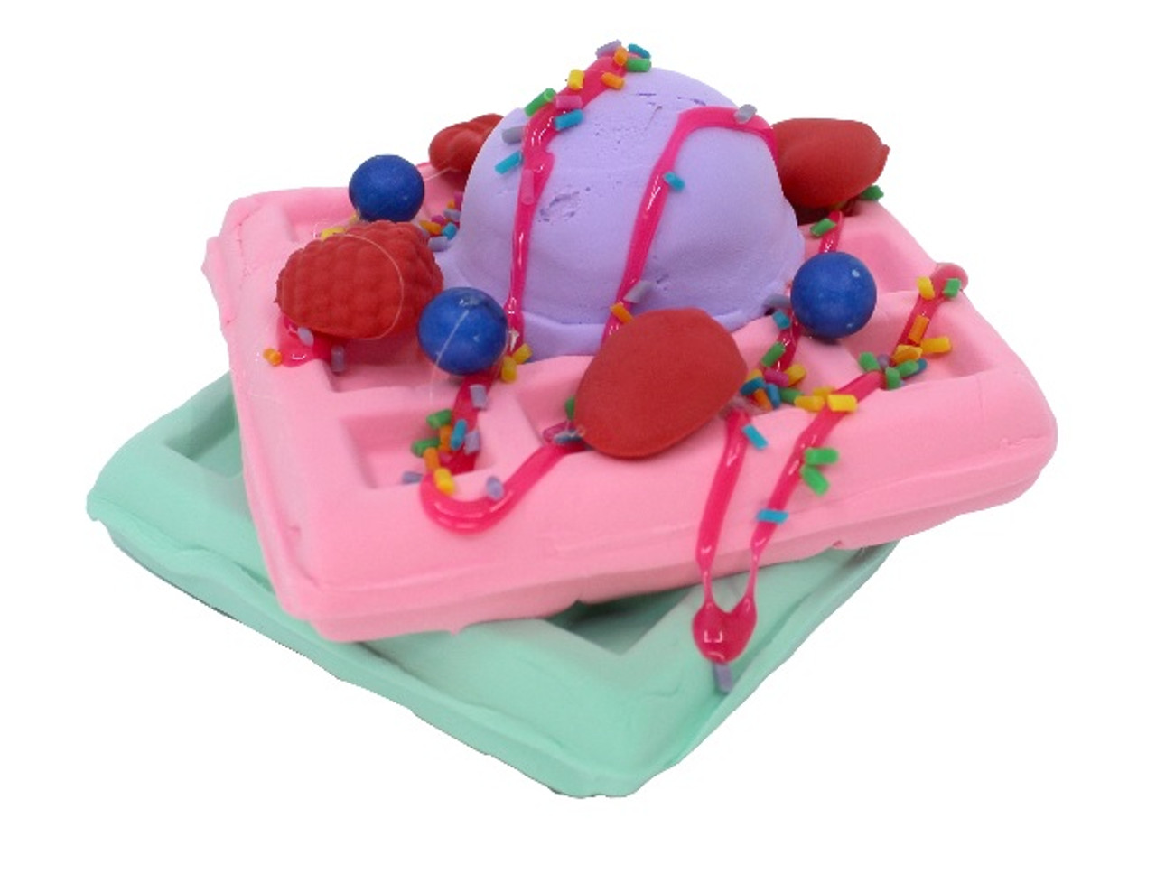 SLIMY SUGARY CRUSH ICE CREAM SERIES WAFFLE ASST