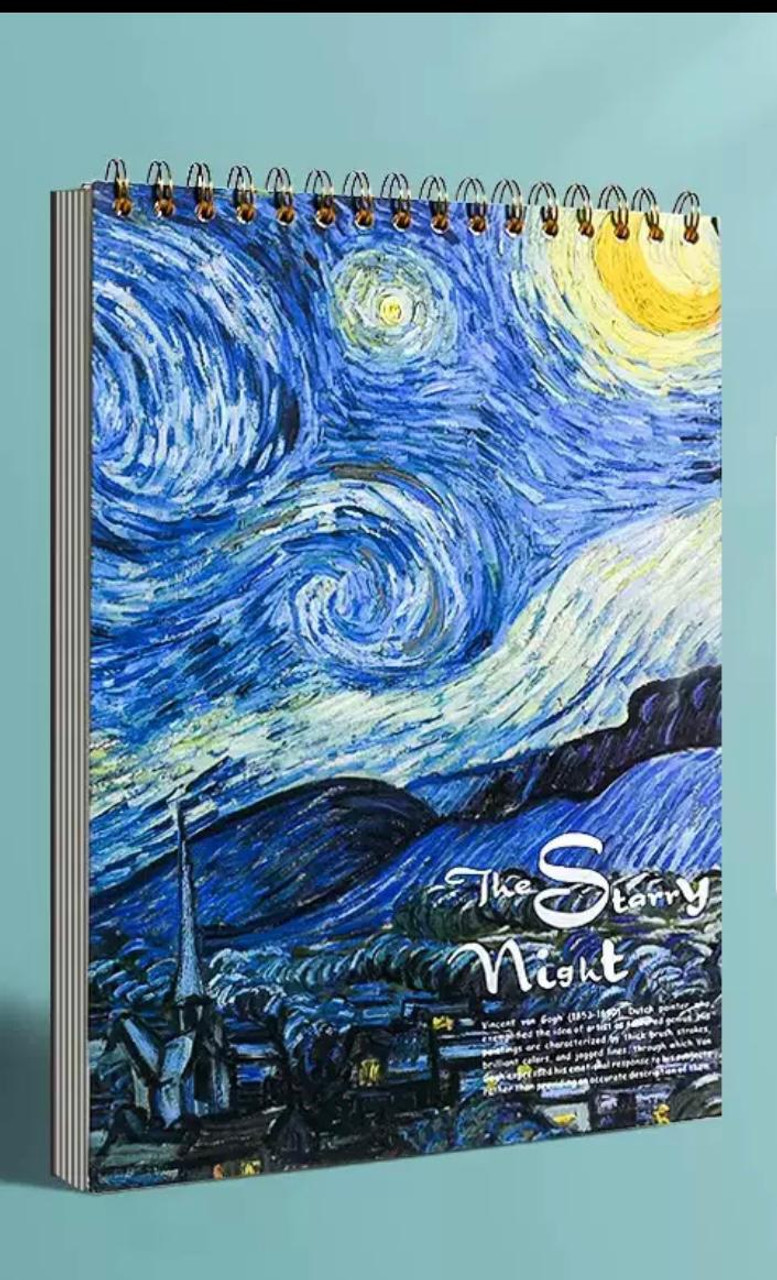 THE STARRY NIGHT SKETCH BK