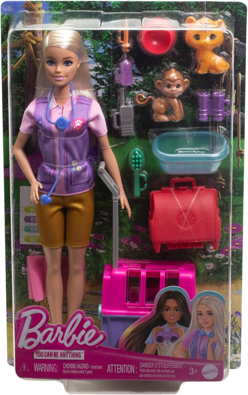 BARBIE ANIMAL RESCUE & RECOVER PLAYSET