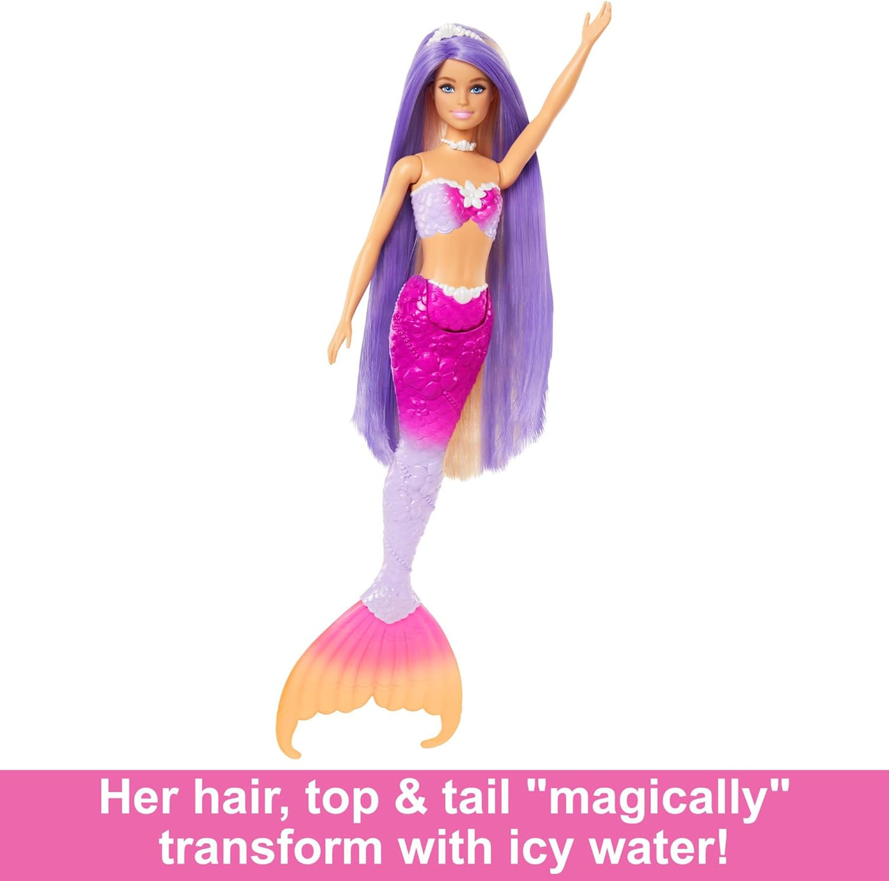 BARBIE COLOUR CHANGING MERMAID DOLL PLAYSET