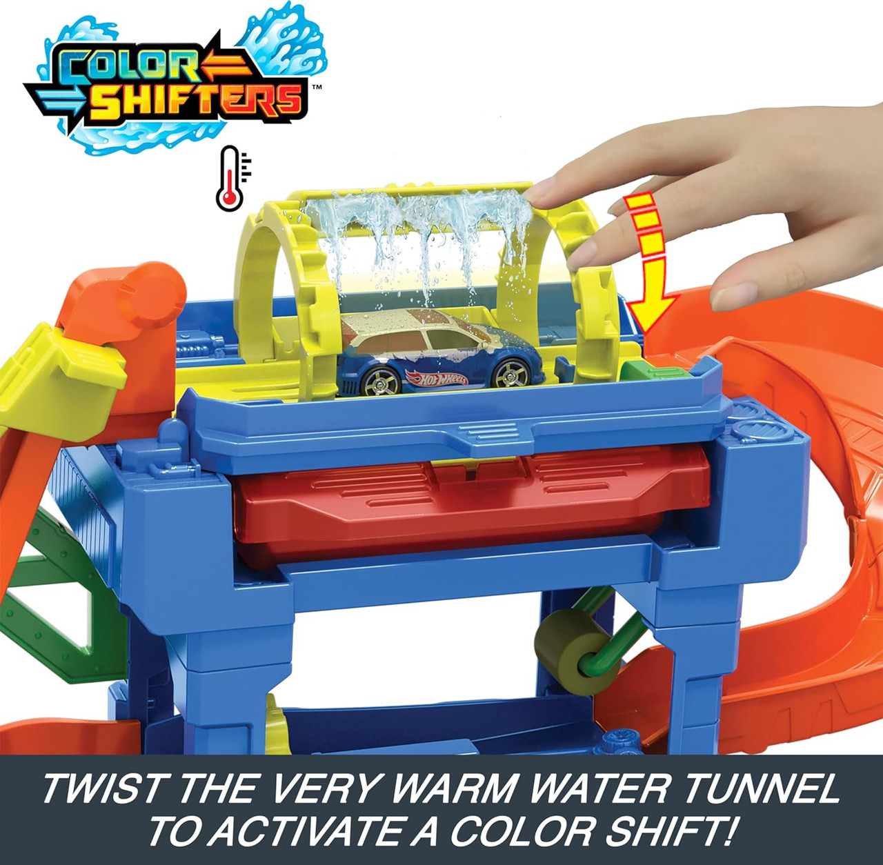 HOT WHEELS TUNNEL TWIST CAR WASH