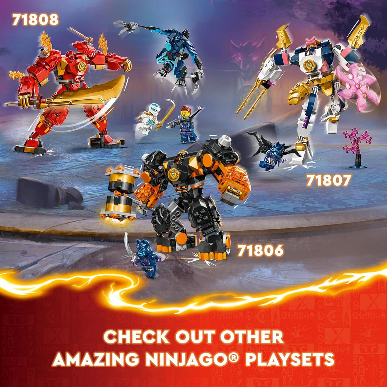 NINJAGO KAI'S ELEMENTAL FIRE MECH