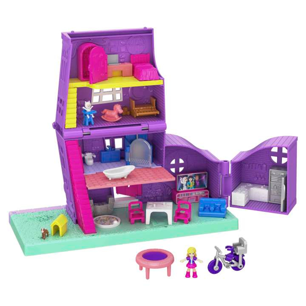 POLLY POCKET POLLYVILLE HOUSE