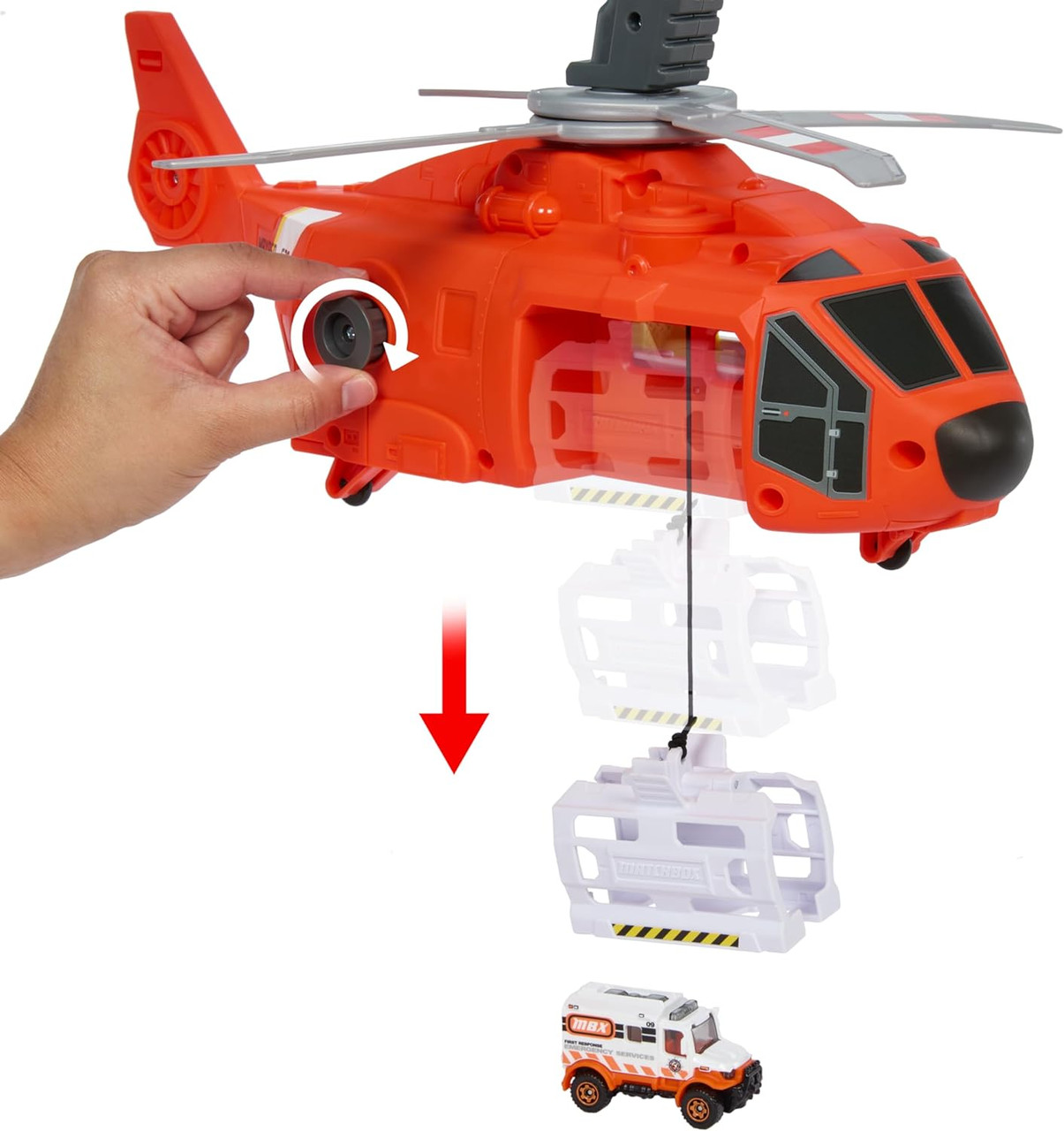 MATCHBOX RESCUE HELICOPTER