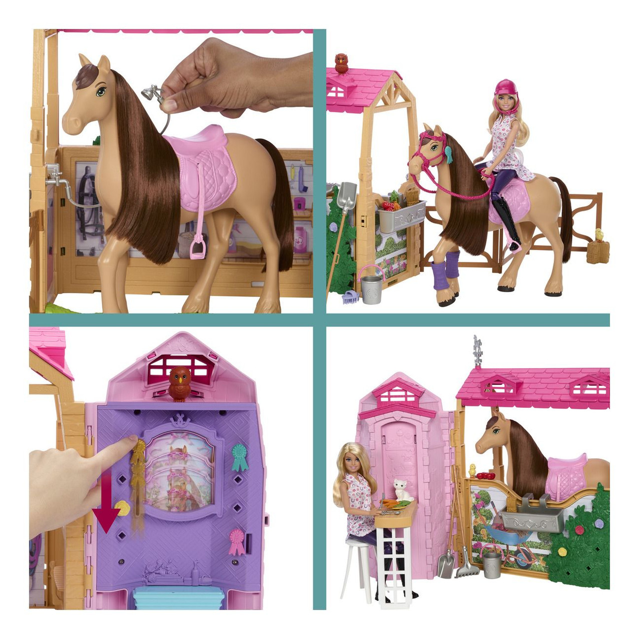 BARBIE MYSTERIES THE GREAT HORSE CHASE ULTIMATE STABLE PLAYSET