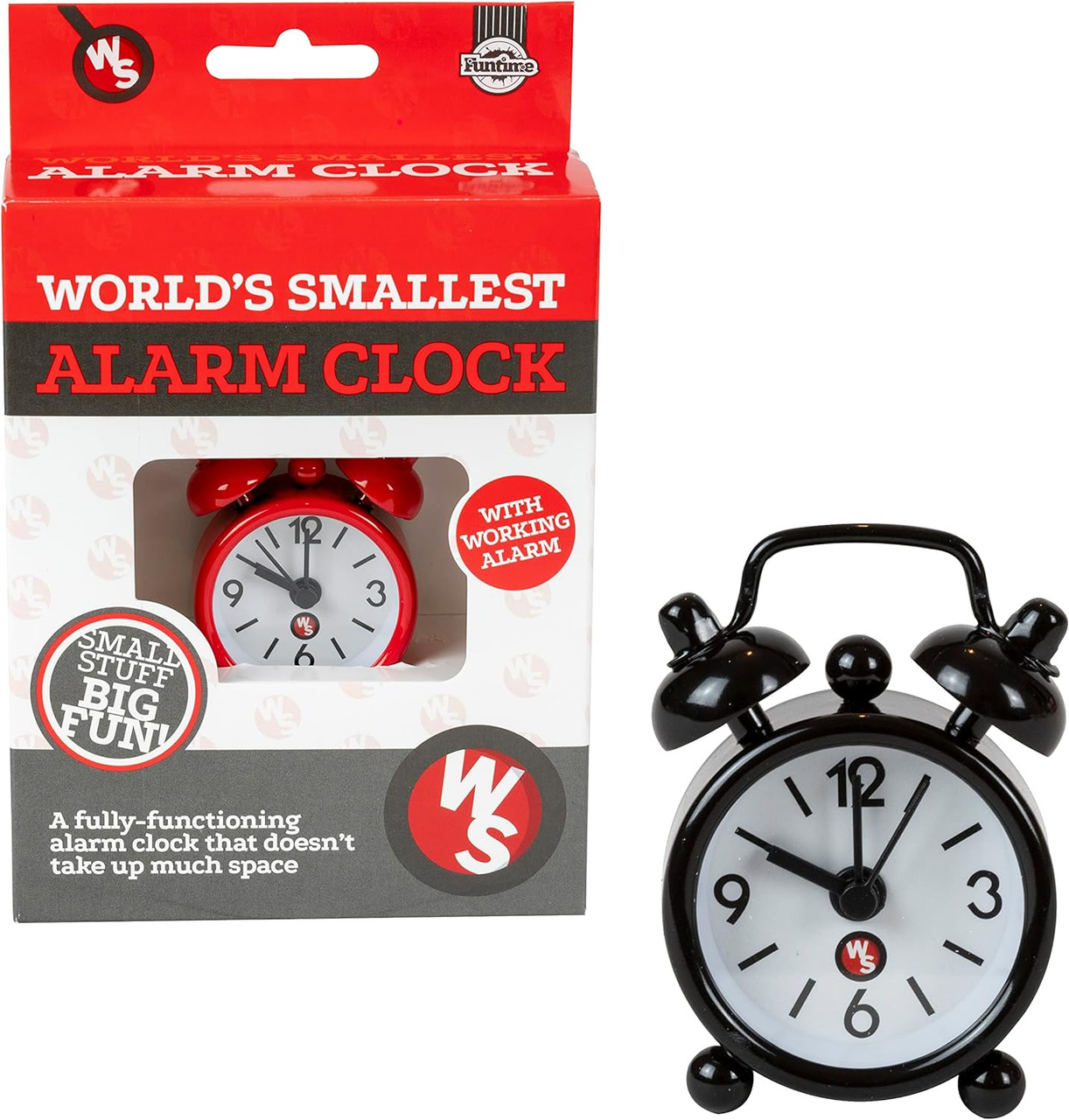 WORLD'S SMALLEST ALARM CLOCK