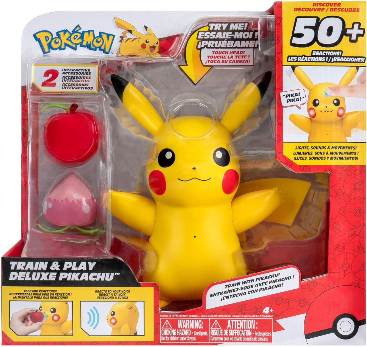 TRAIN & PLAY DELUXE PIKACHU