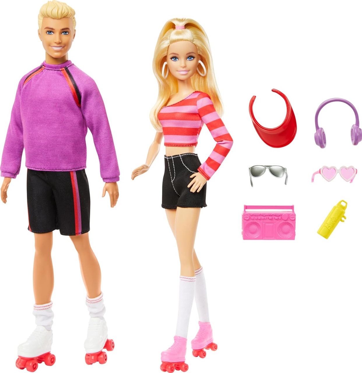 BARBIE & KEN ROLLER SKATING FASHIONISTA FASHION DOLLS