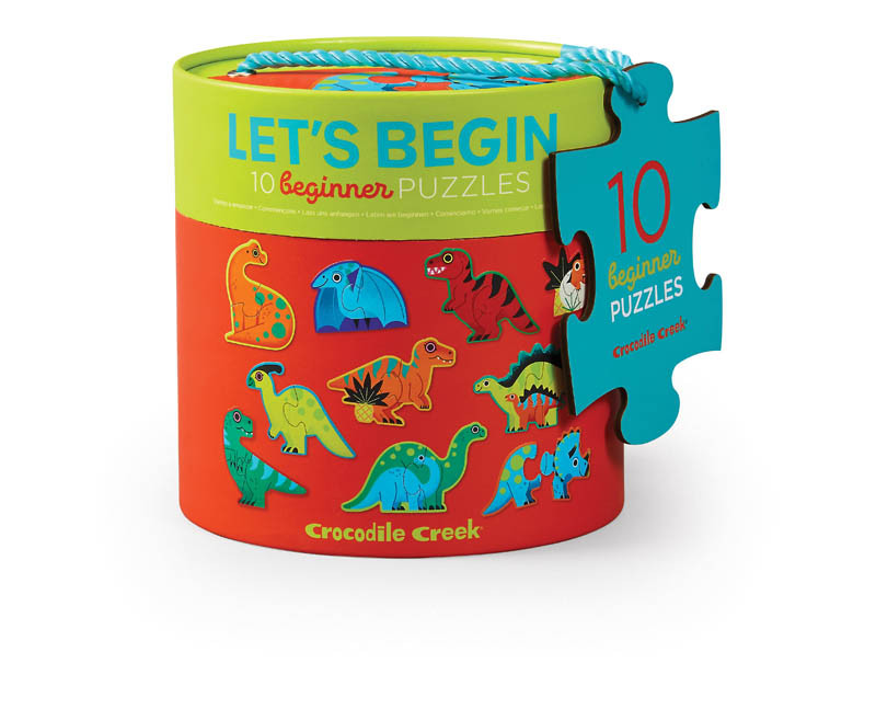 LET'S BEGIN DINOSAURS 2PCS