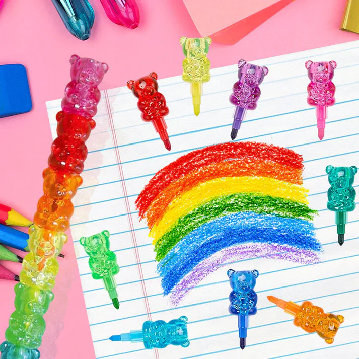 BUNCH O'BEARS GUMMY BEAR STACKING CRAYONS