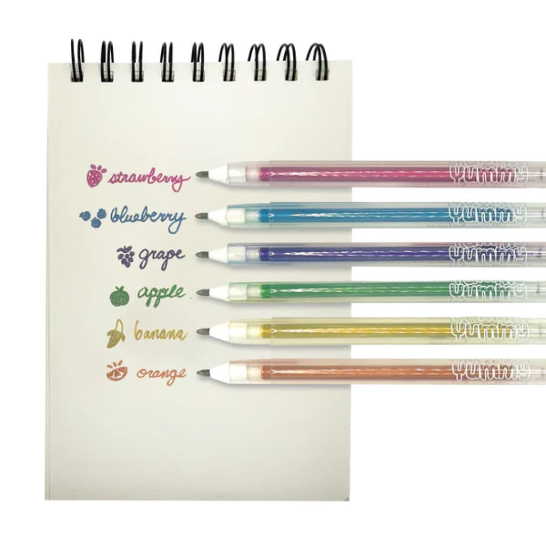 YUMMY METALIC GEL PENS