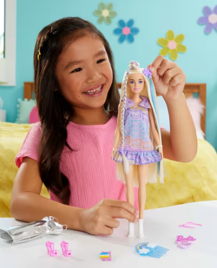 BARBIE FUN & HAIR PLAY DOLL & ACCESSORIES