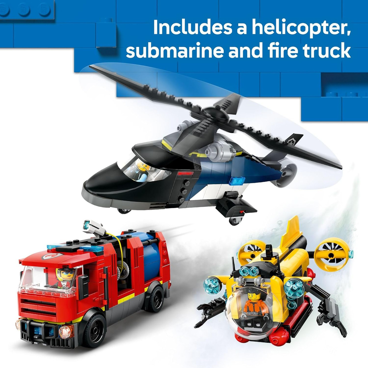 HELICOPTER, FIRE TRUCK & SUBMARINE REMIX
