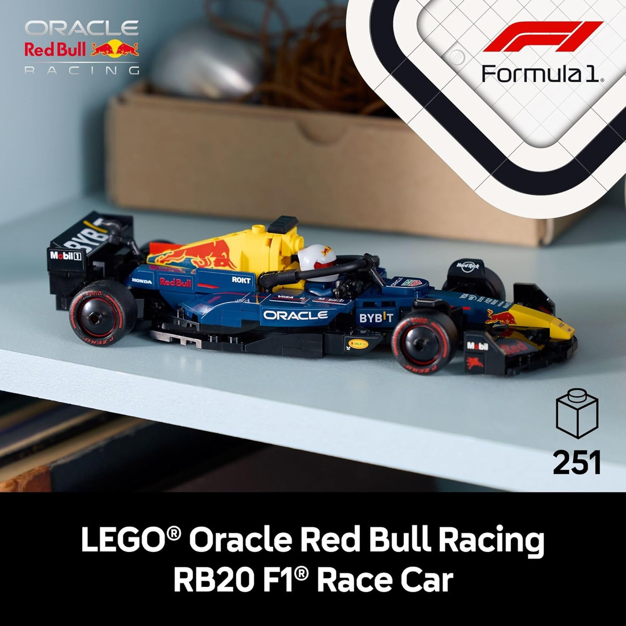 ORACLE RED BULL RACING RB20 F1 RACE CAR