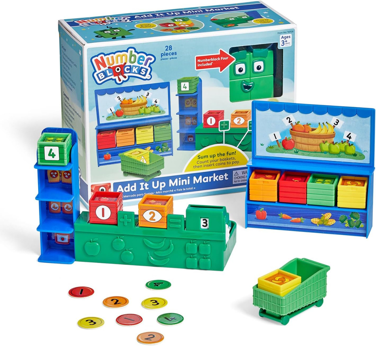 NUMBERBLOCKS ADD IT UP MINI MARKET