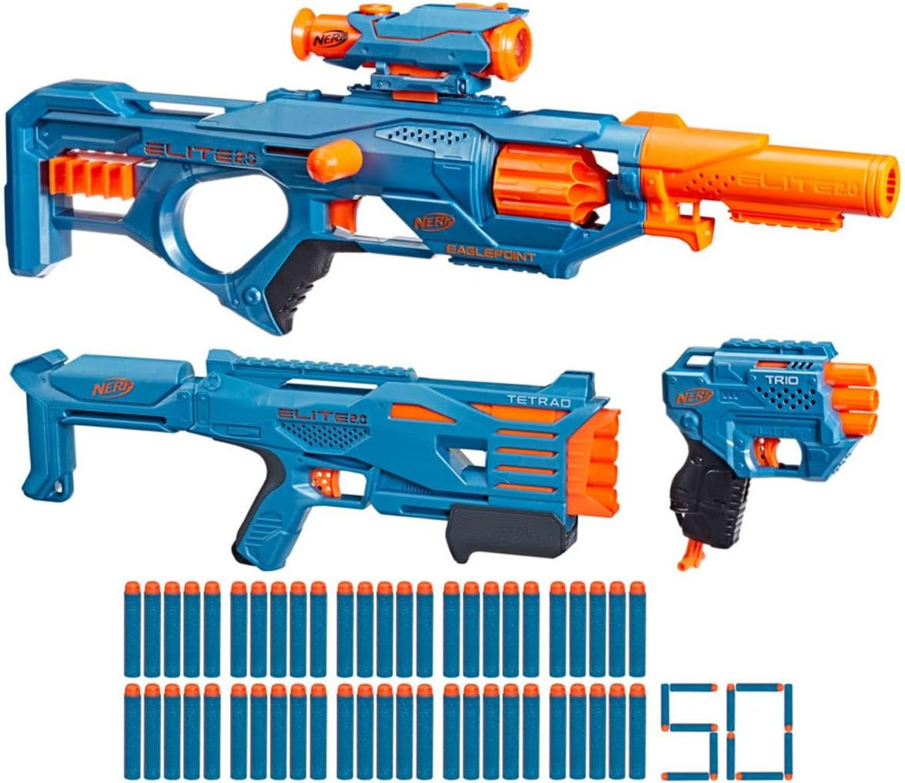 NERF ELITE 2.0 ULTIMATE BLASTER PACK