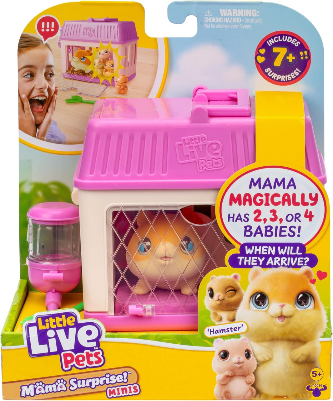 LITTLE LIVE PETS MAMA SURPRISE MINIS HAMSTERS