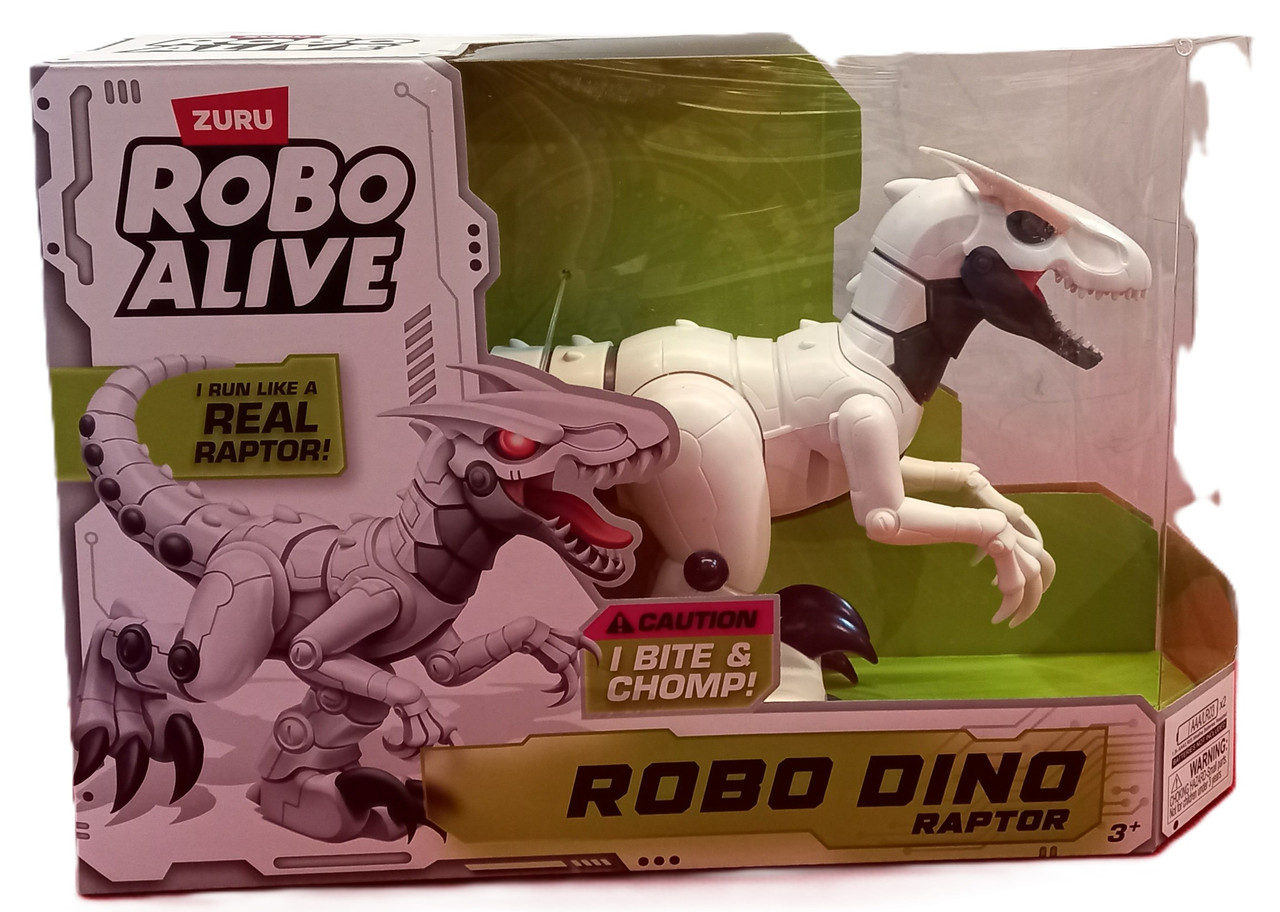 Raptor Dino Alive Toy Robo Alive Dino Wars Raptor Toy By ZURU