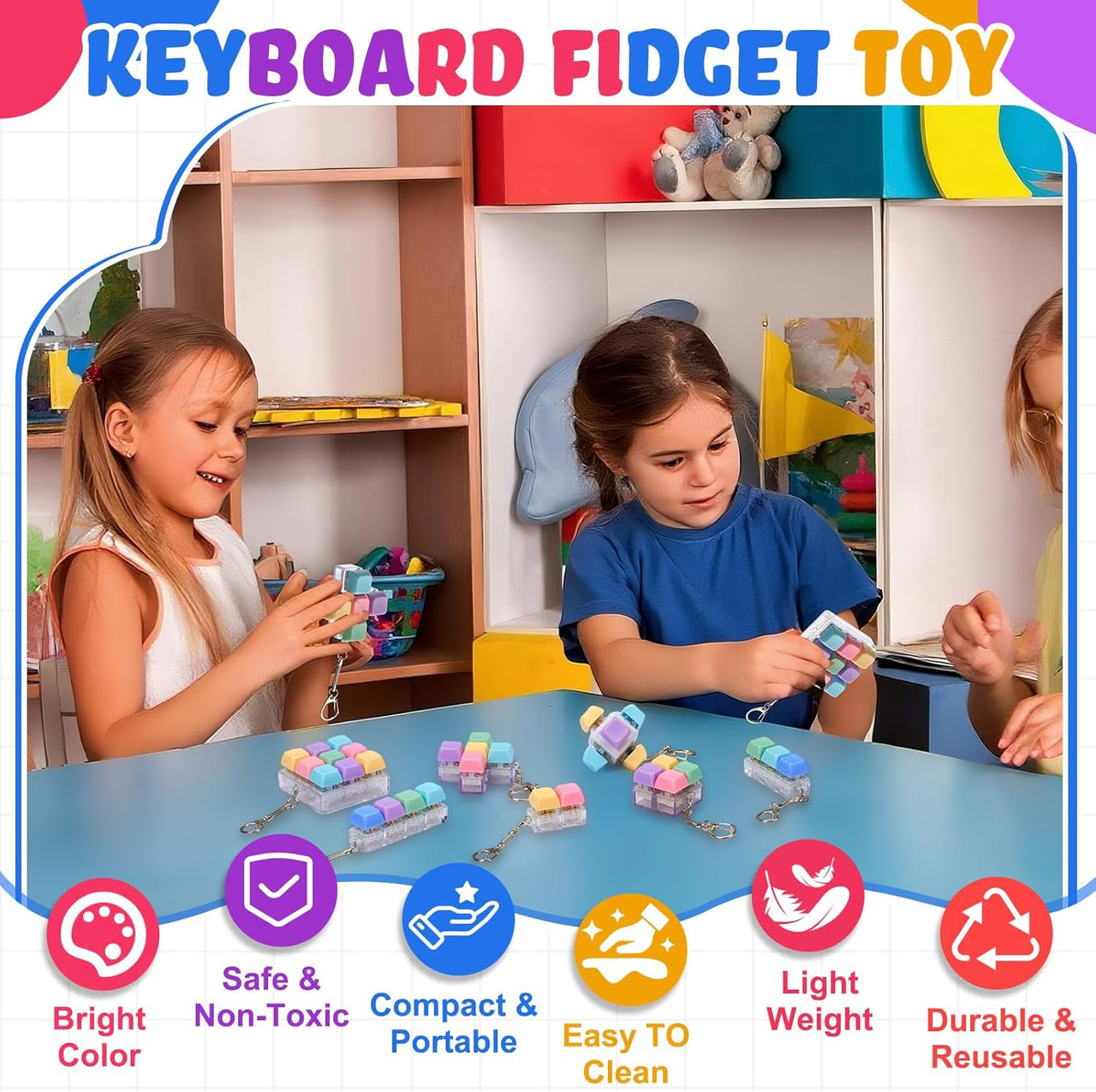 FIDGET KEYBORAD 4 BUTTON