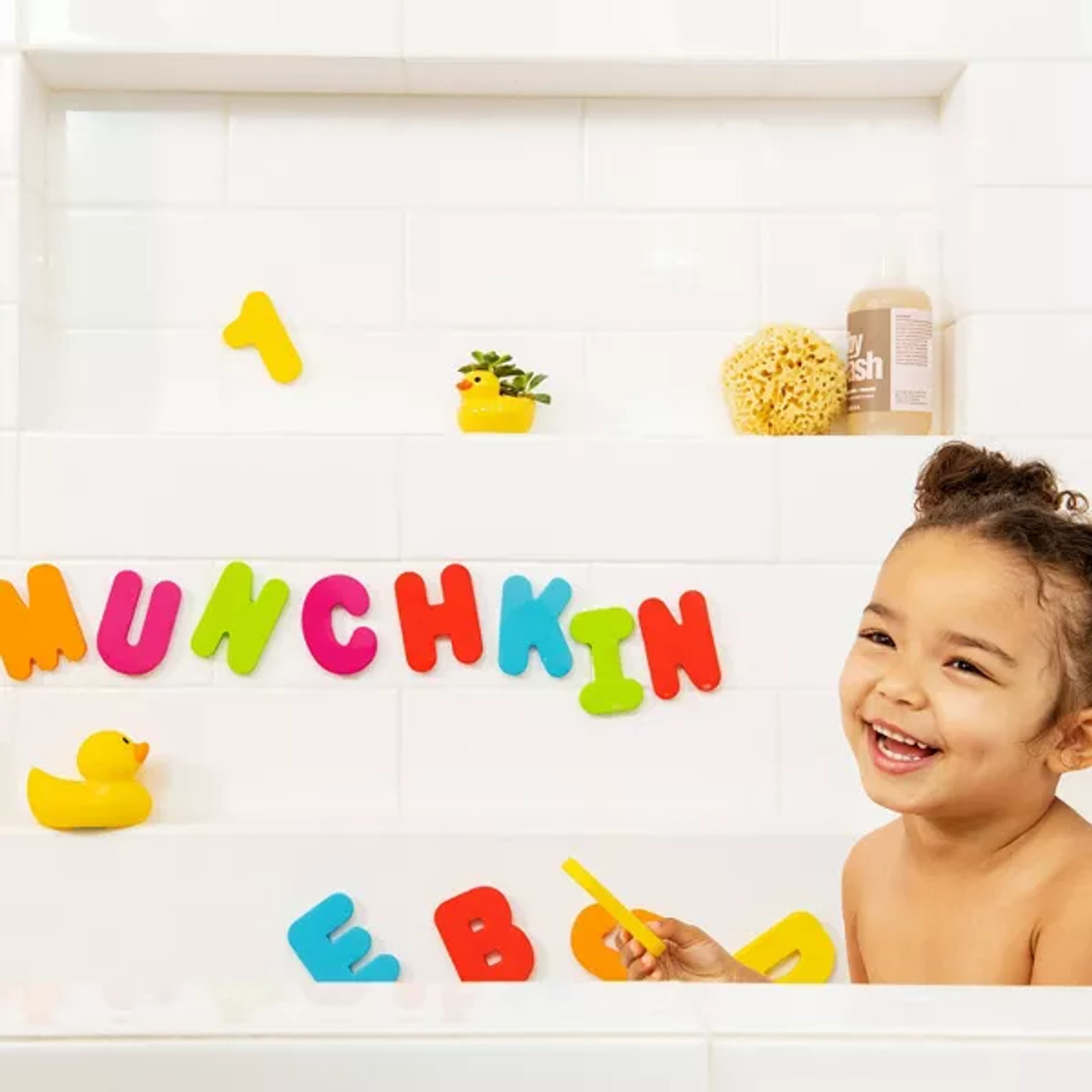MUNCHKIN BATH LETTERS AND NUMBERS MUNCHKIN BATH LETTERS AND NUMBERS