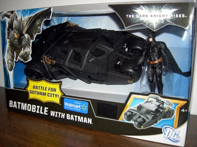 BATMOBILE WITH BATMAN
