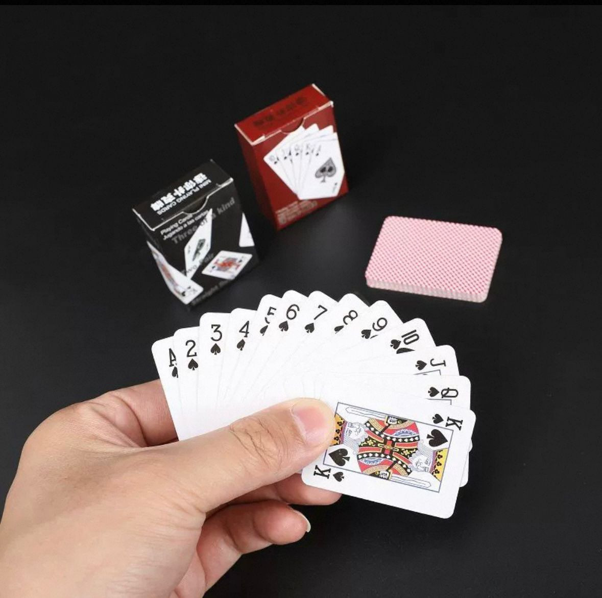 MINI PLAYING CARDS W1