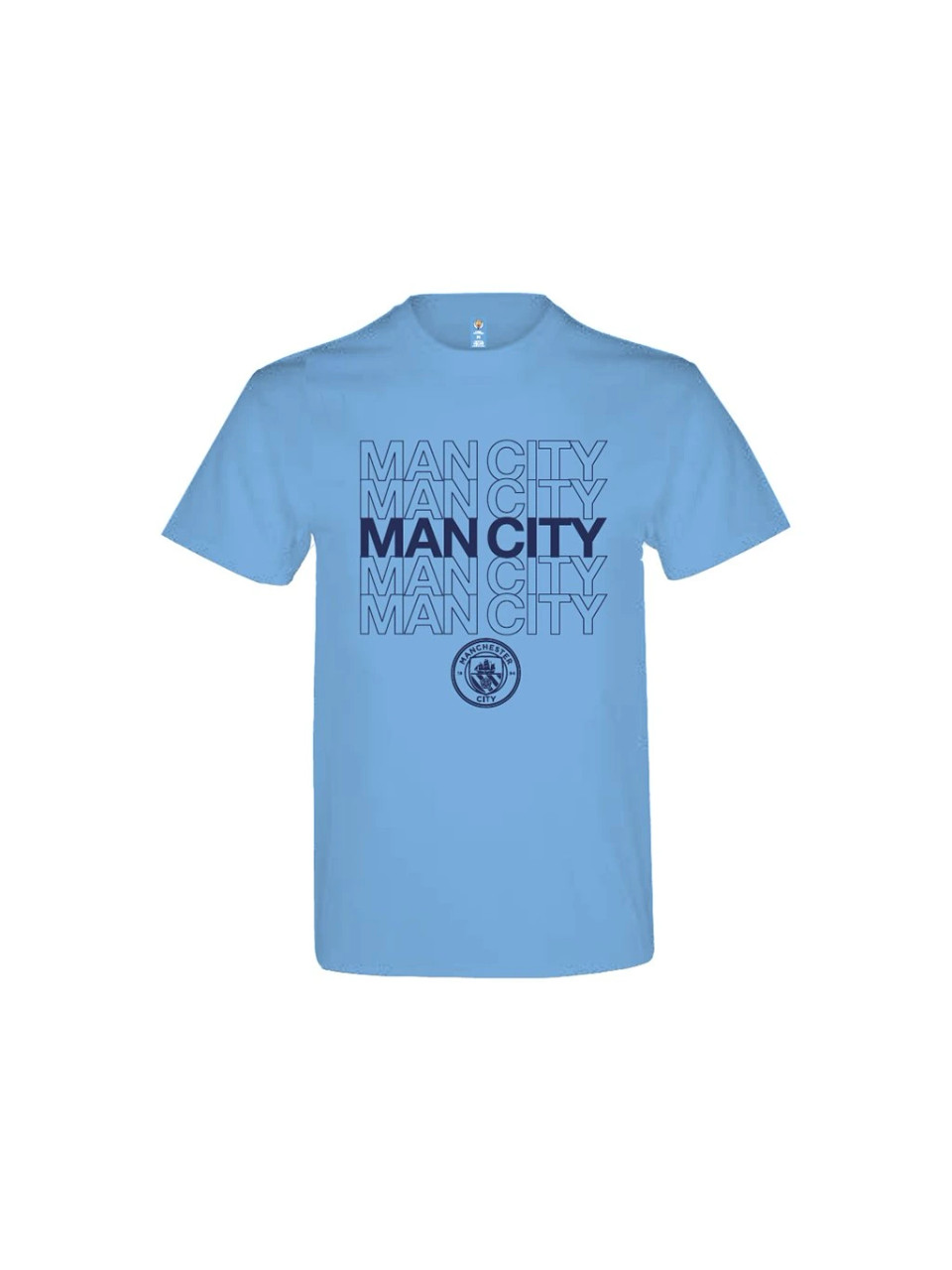 MANCGESTER CITY T-SHIRT LOGO SKY L