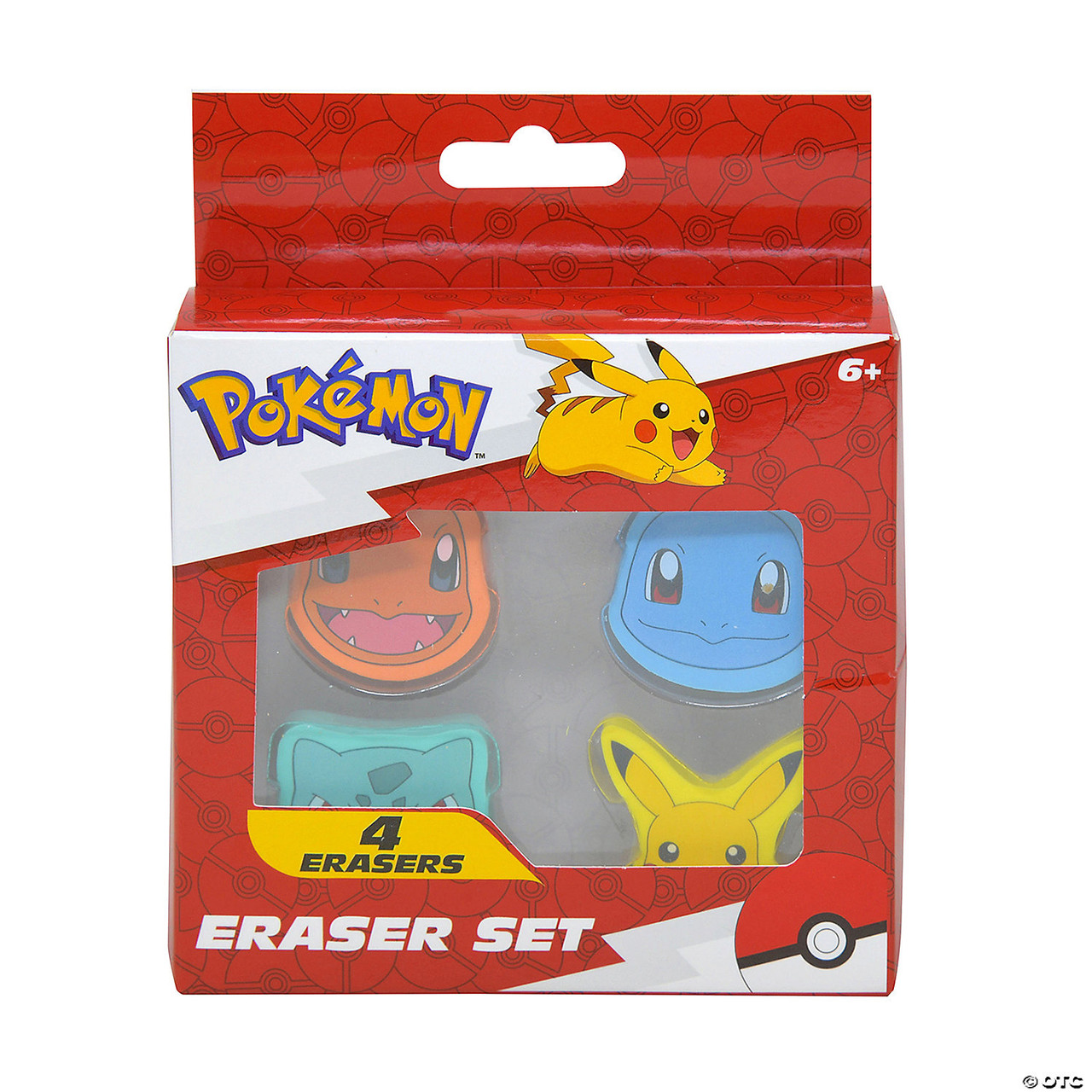 POKEMON ERASER SET