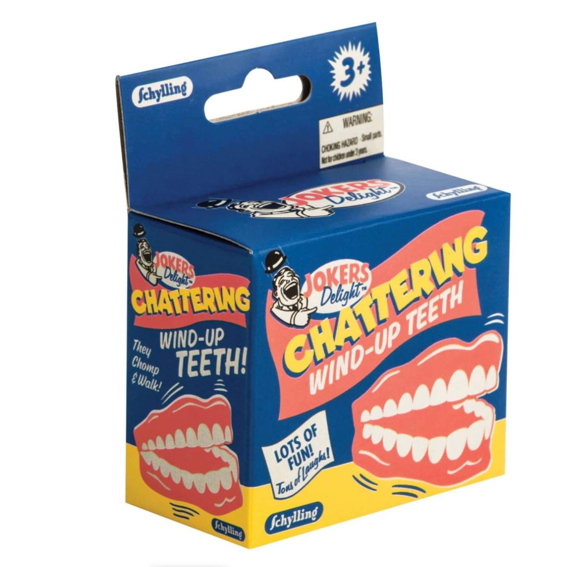 CHATTERING WIND-UP TEETH