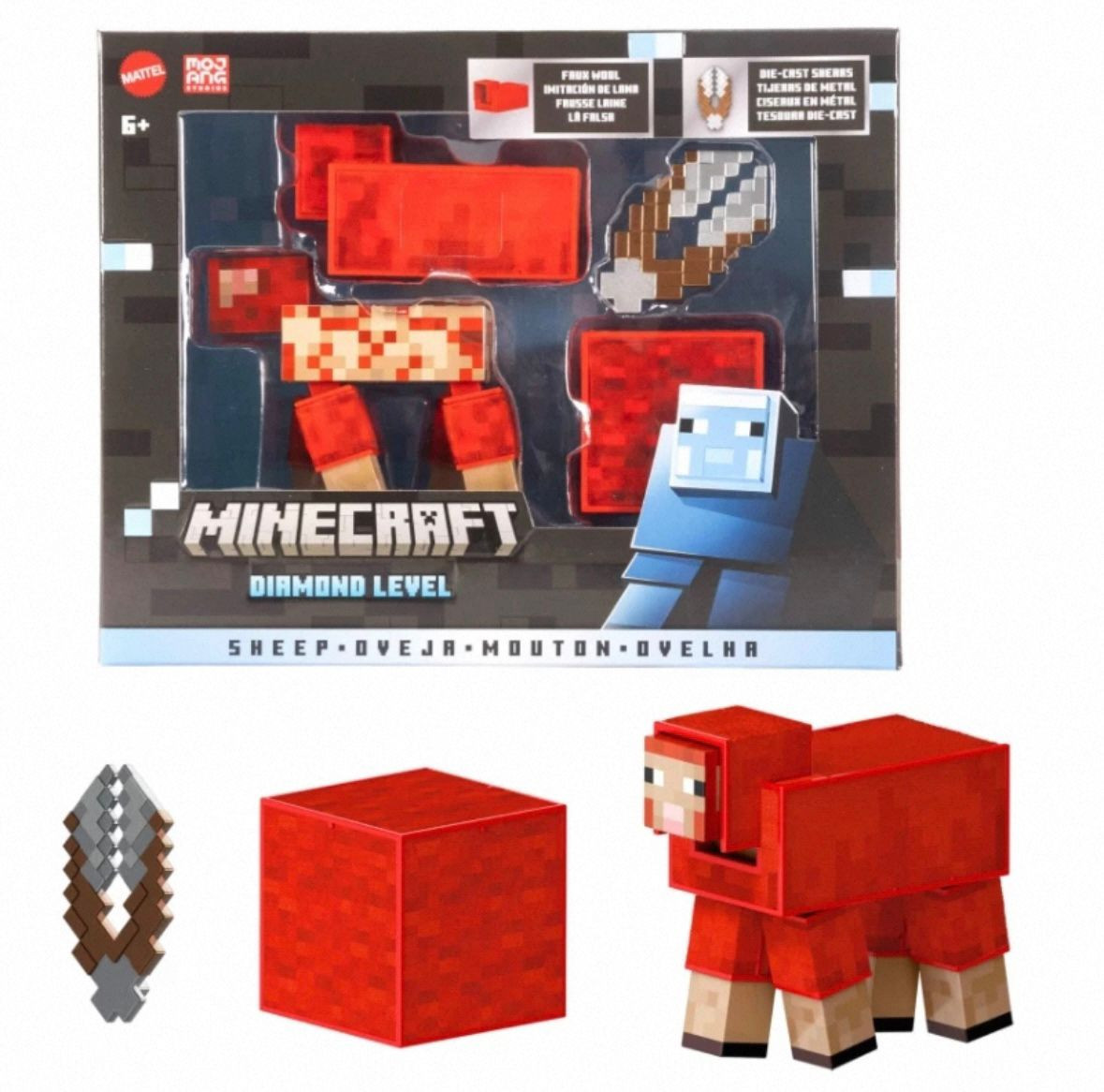 MINECRAFT DIAMOND LEVEL FIGURE
