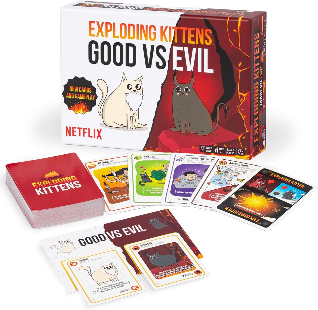 EXPLODING KITTENS GOOD VS EVIL