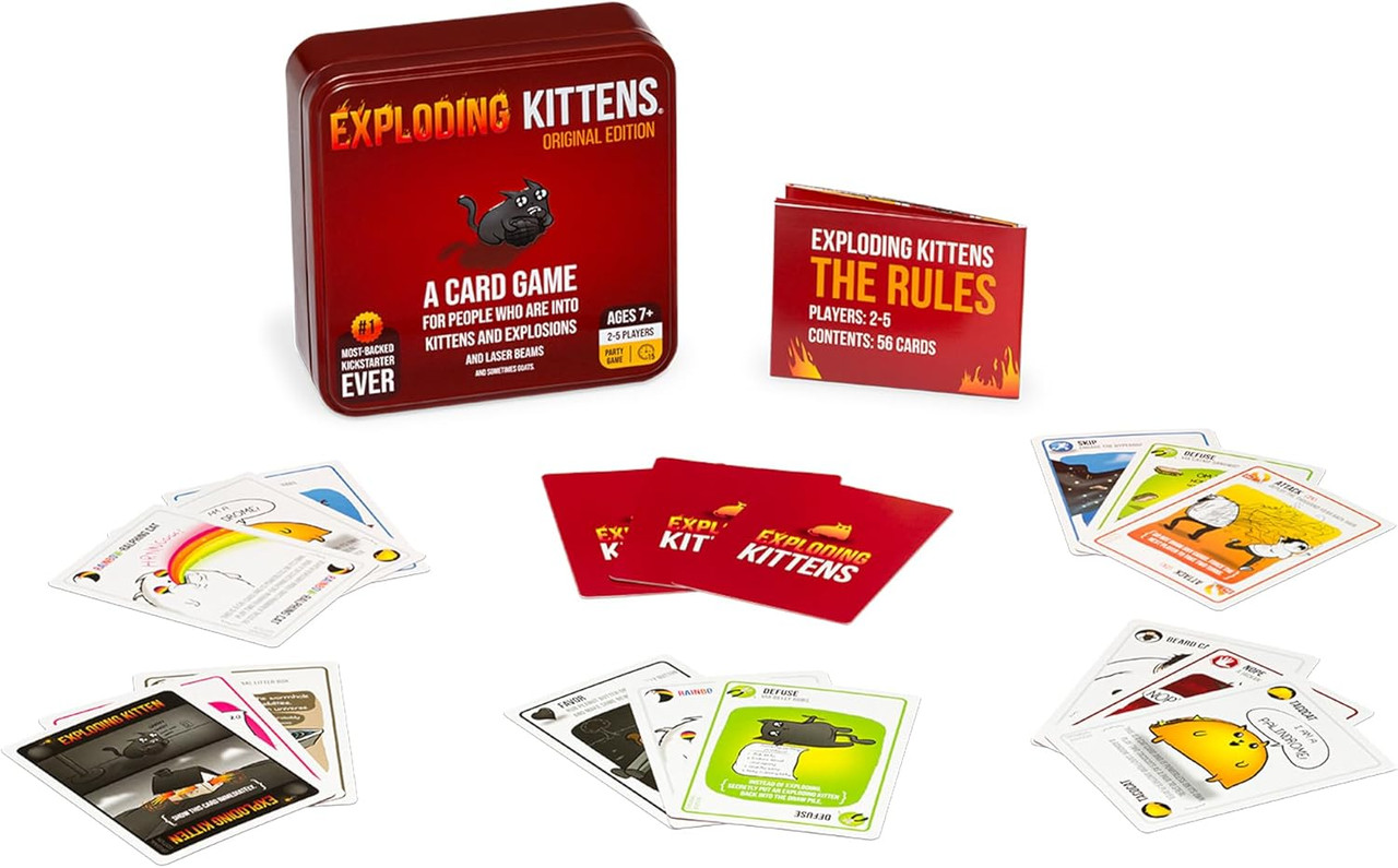 EXPLODING KITTENS TIN ORIGINAL