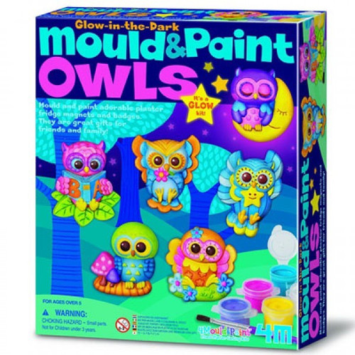 MOULD & PAINT GLOW  OWL