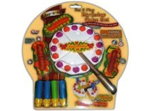 CUT & PLAY BIRTHDAY CAKE SET