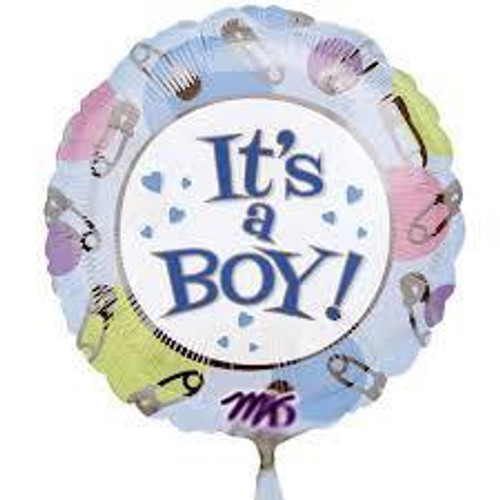 IT'S A BOY FOIL BALLOON