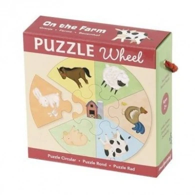 ON THE FARM PUZZLE WHEEL