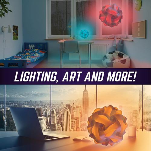 GEOSPHERE LED INTERACTIVE PUZZLE LAMPS