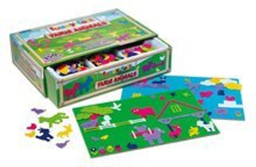 FUZZY-FELT FARM ANIMALS