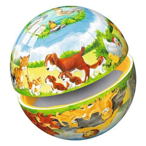 PUZZLEBALL ANIMALS AND THEIR B