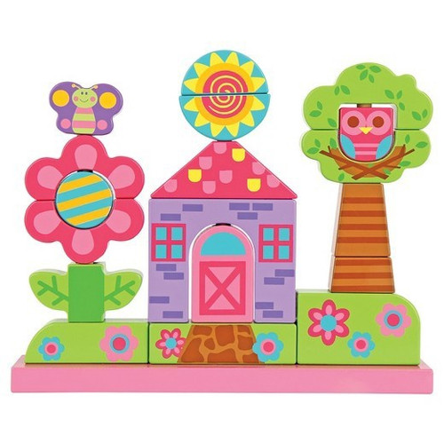 WOODEN GARDEN STACKER