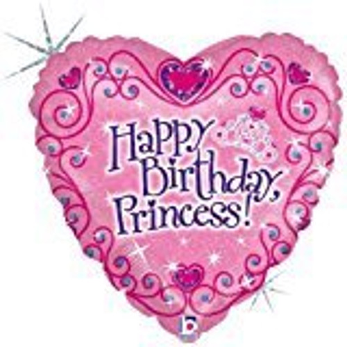 HAPPY BIRTHDAY PRINCESS FOIL B