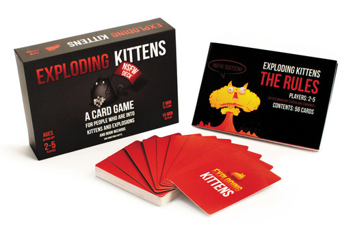 EXPLODING KITTENS NSFW EDITION