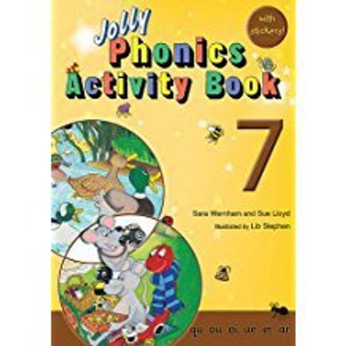 [新品　未使用]　Jolly Phonics Activity Book 1-7 Jolly Phonics Activity Book Set: In Print Letters (1-7