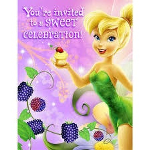 TINKERBELL INVITATIONS